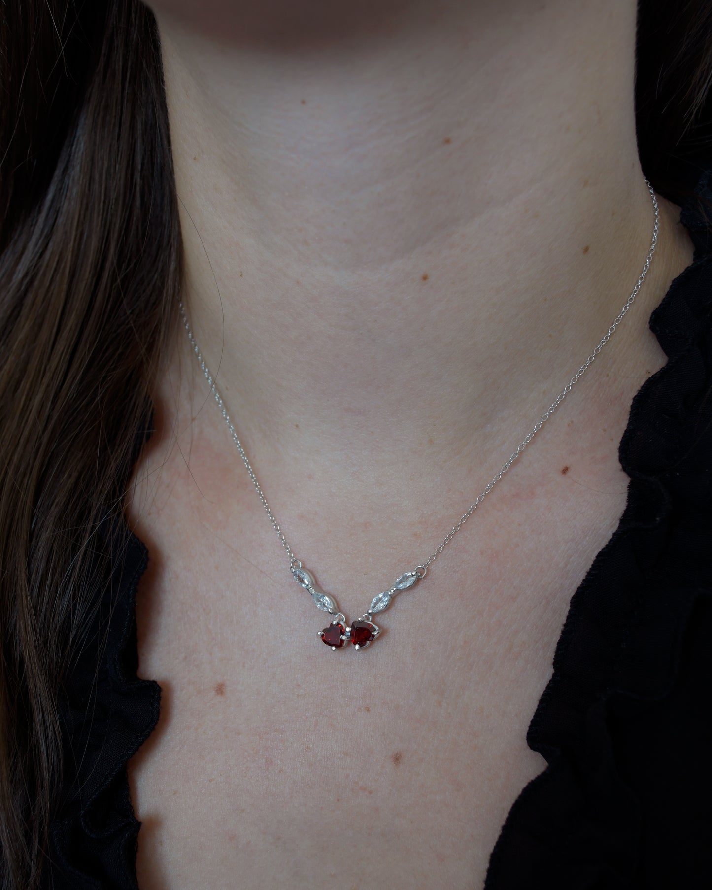 Collana Fervore - Granato