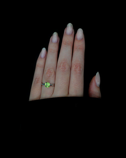 Anello Luce - Peridoto